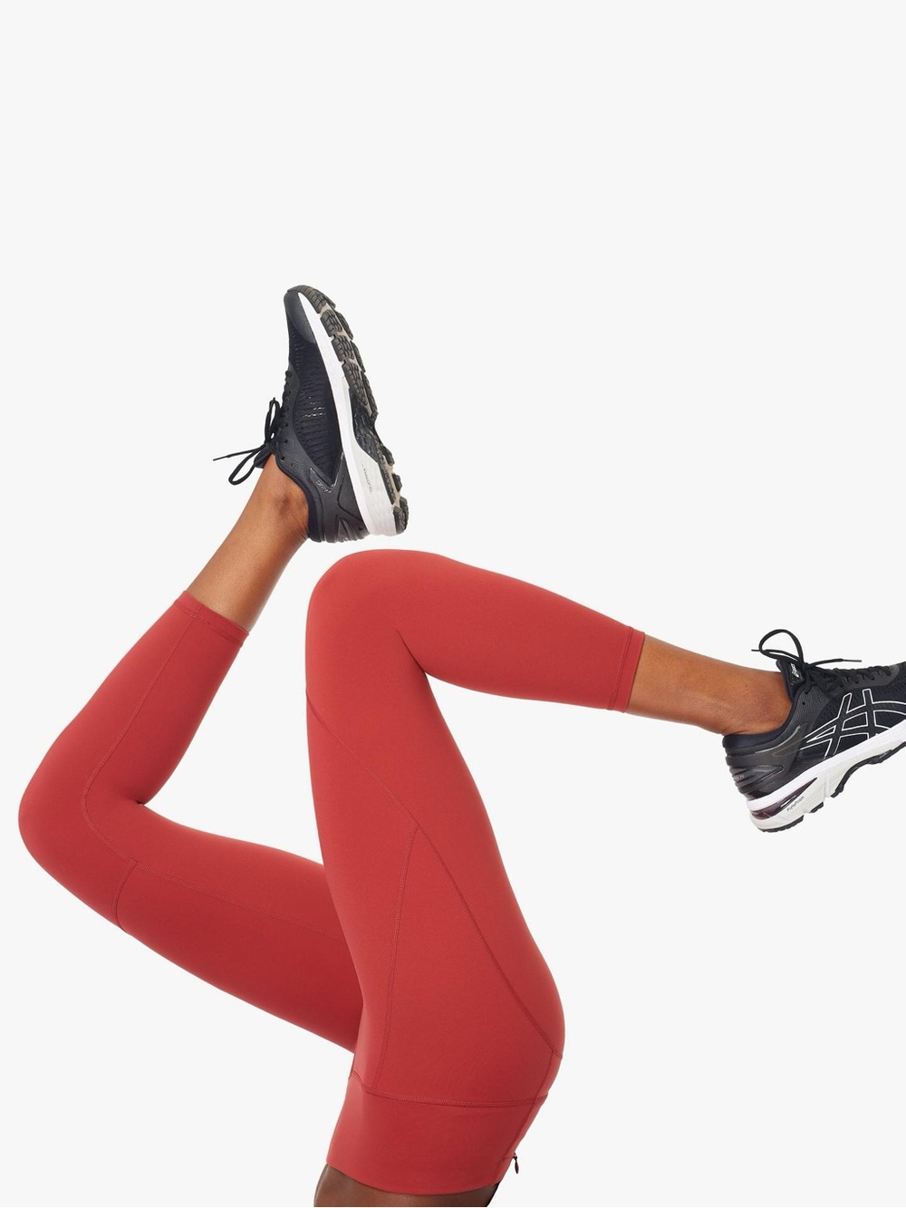 Sweaty Betty Size Medium ‘The Power’ 7/8 Pocket Leggings - Rust Red - Picture 16 of 16